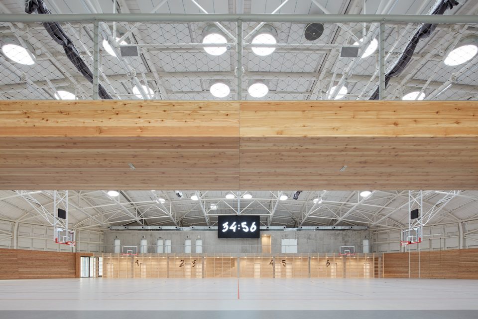 dolni brezany sports hall by sporadical