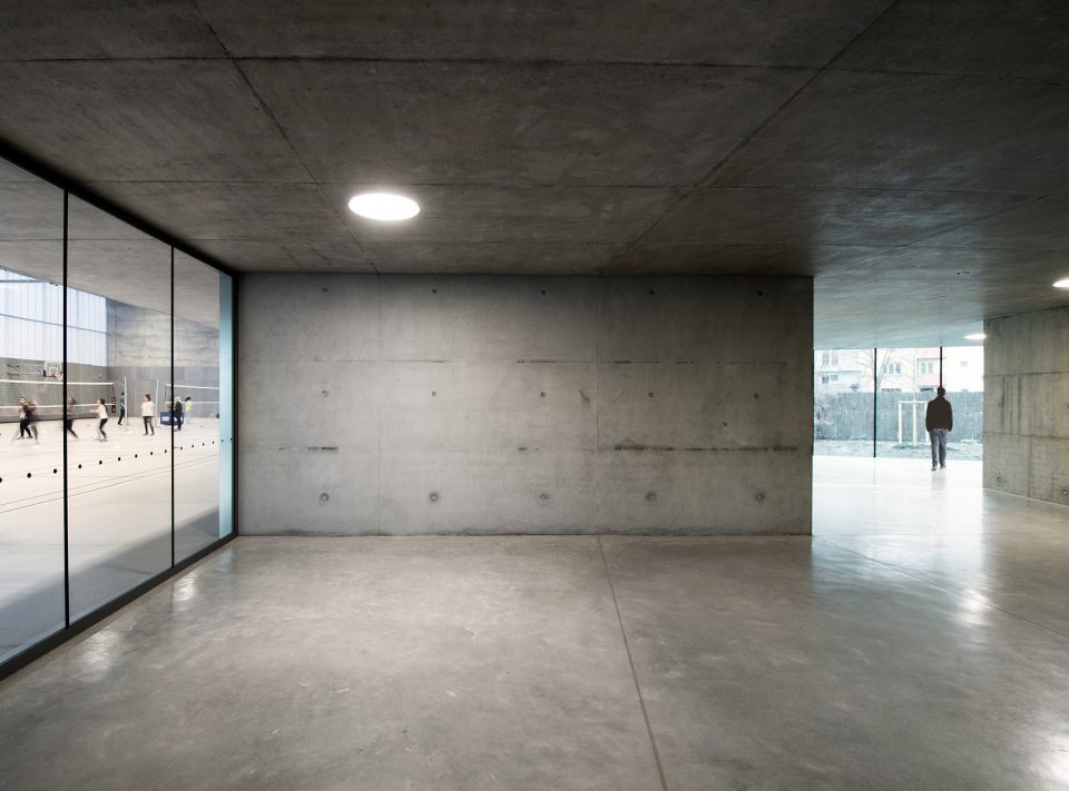 ‘Human Rights’ sports centre in Strasbourg by Dominique Coulon Associés