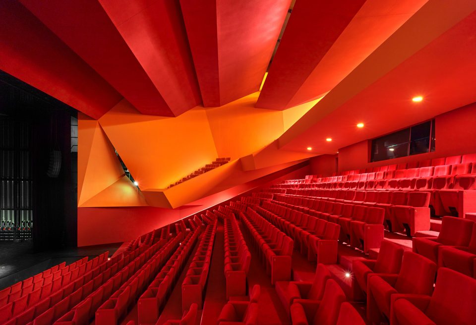 theodore gouvy theatre in freyming merlebach by dominique coulon associes