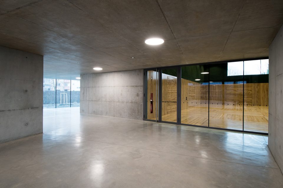 ‘Human Rights’ sports centre in Strasbourg by Dominique Coulon Associés