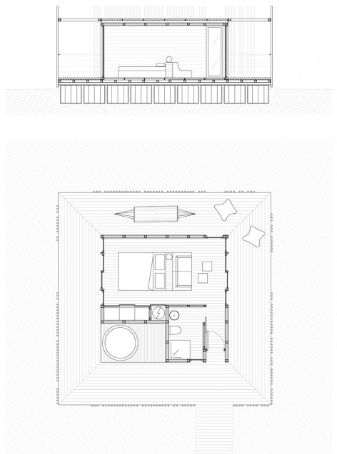 Grands Cepages eco lodges by Atelier LAVIT