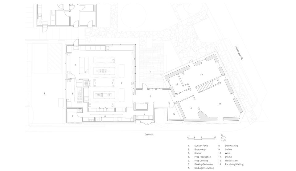 The French Laundry’s Kitchen Expansion and Courtyard Renovation by Snøhetta