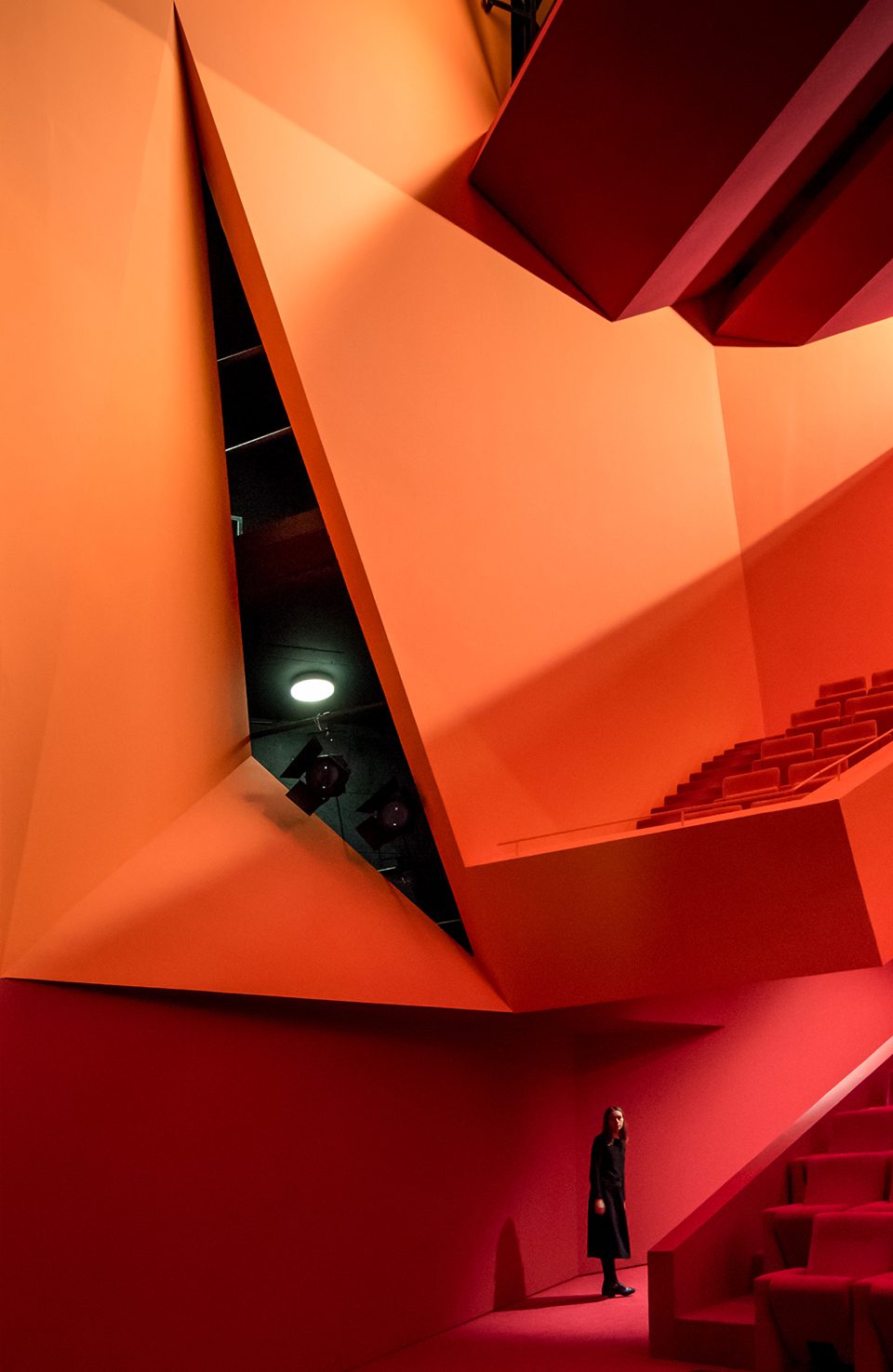 theodore gouvy theatre in freyming merlebach by dominique coulon associes