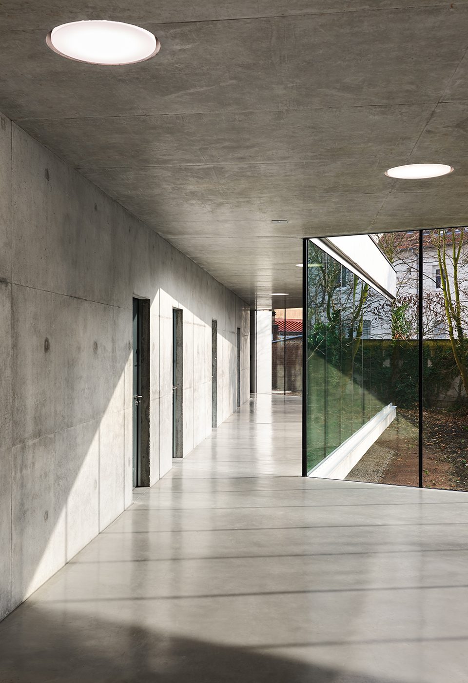 ‘Human Rights’ sports centre in Strasbourg by Dominique Coulon Associés