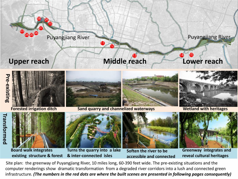 Puyangjiang River Corridor by Turenscape