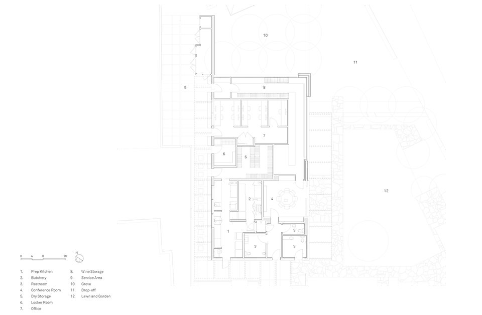 The French Laundry’s Kitchen Expansion and Courtyard Renovation by Snøhetta