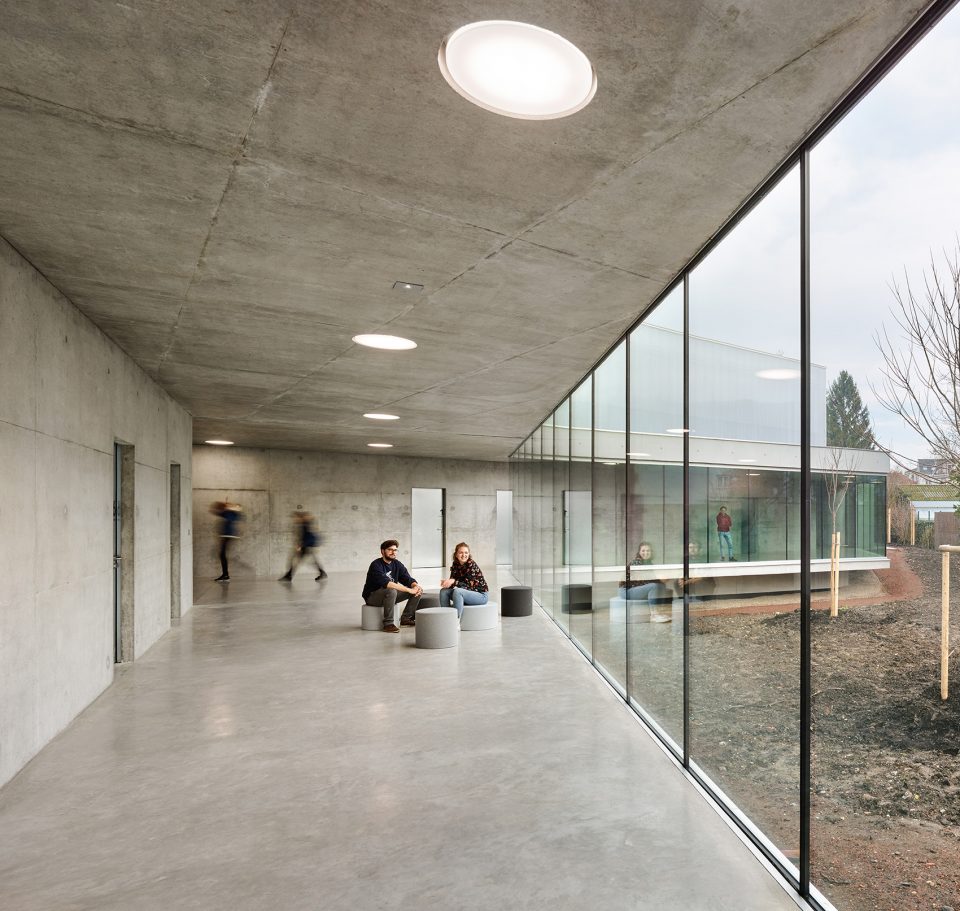 ‘Human Rights’ sports centre in Strasbourg by Dominique Coulon Associés