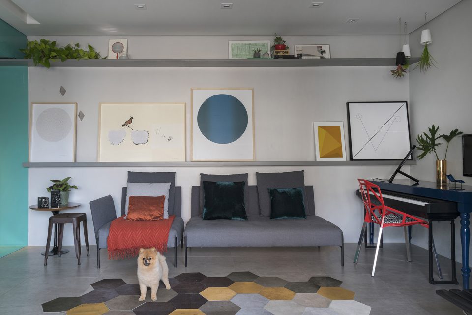 Vila Olimpia Apartment by FC Studio