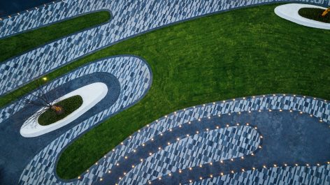 Dreamland and time filed The sky tree by WATERLILY DesignStudio