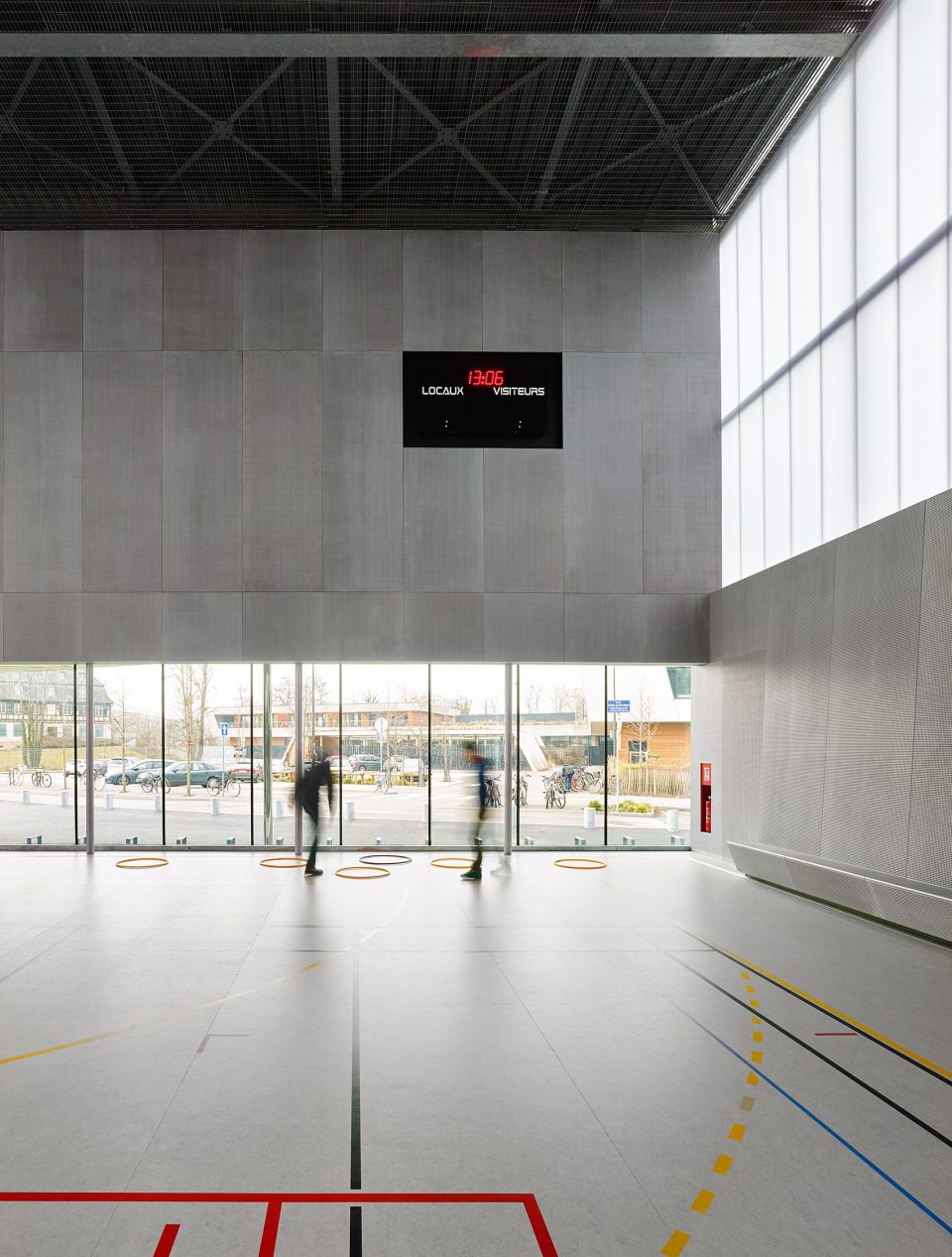 ‘Human Rights’ sports centre in Strasbourg by Dominique Coulon Associés