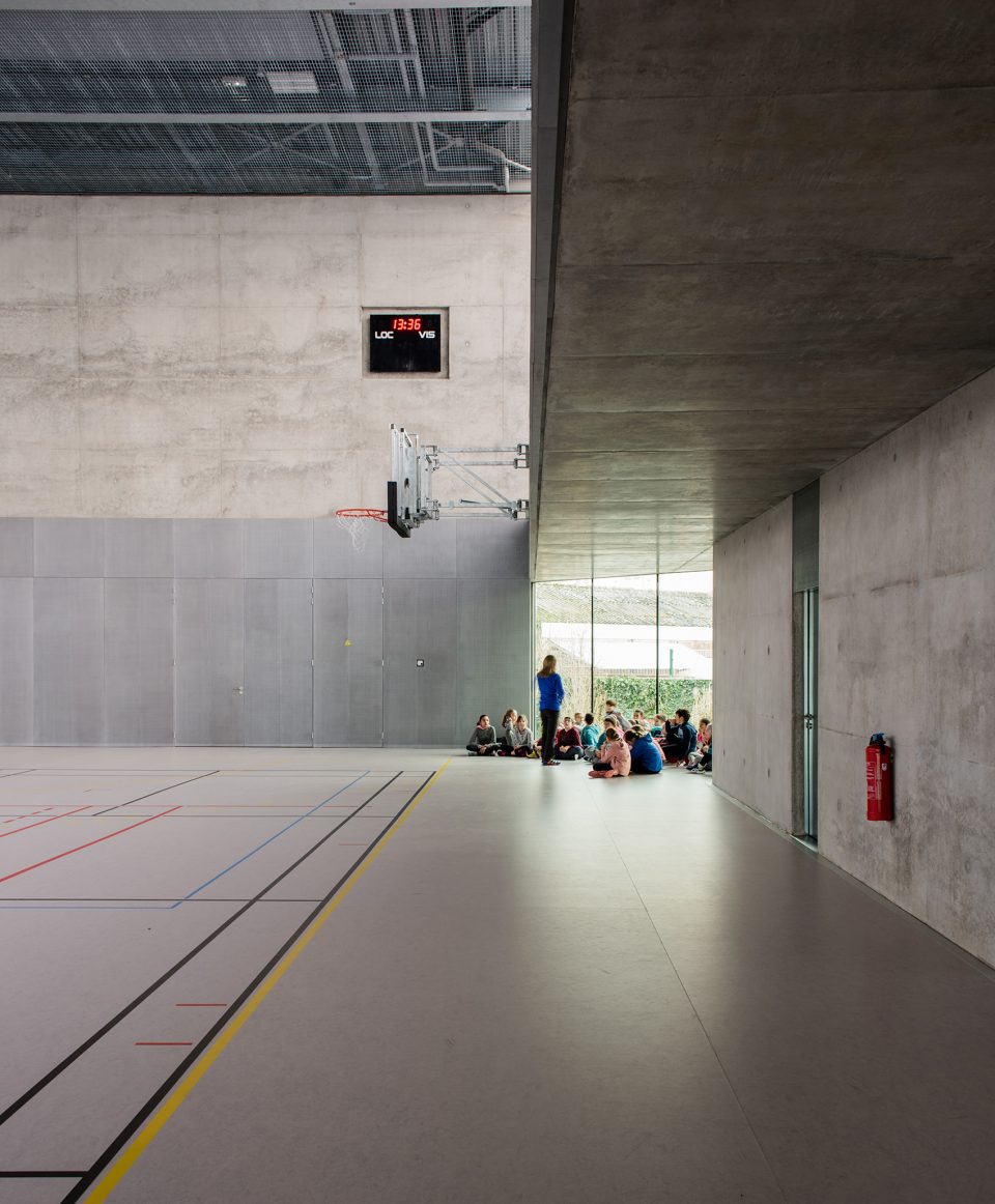 ‘Human Rights’ sports centre in Strasbourg by Dominique Coulon Associés