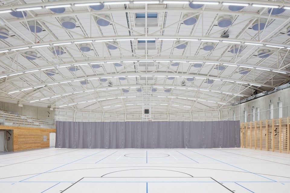dolni brezany sports hall by sporadical