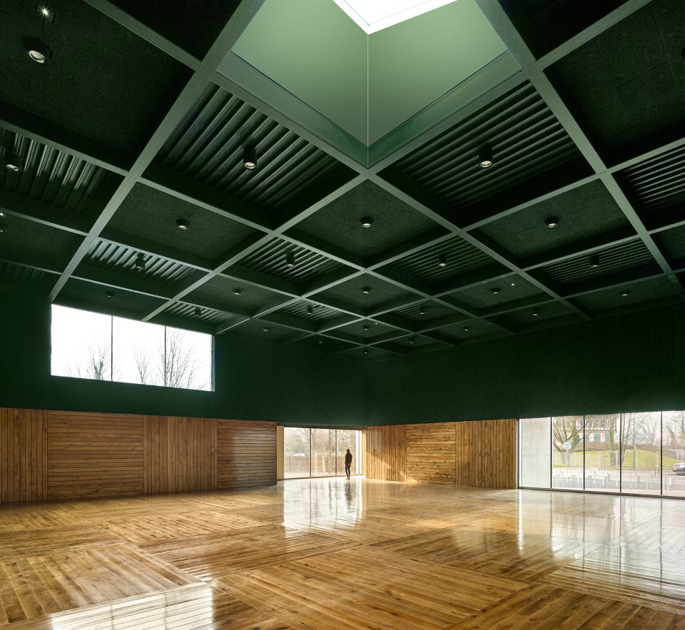 ‘Human Rights’ sports centre in Strasbourg by Dominique Coulon Associés
