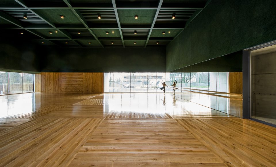 ‘Human Rights’ sports centre in Strasbourg by Dominique Coulon Associés