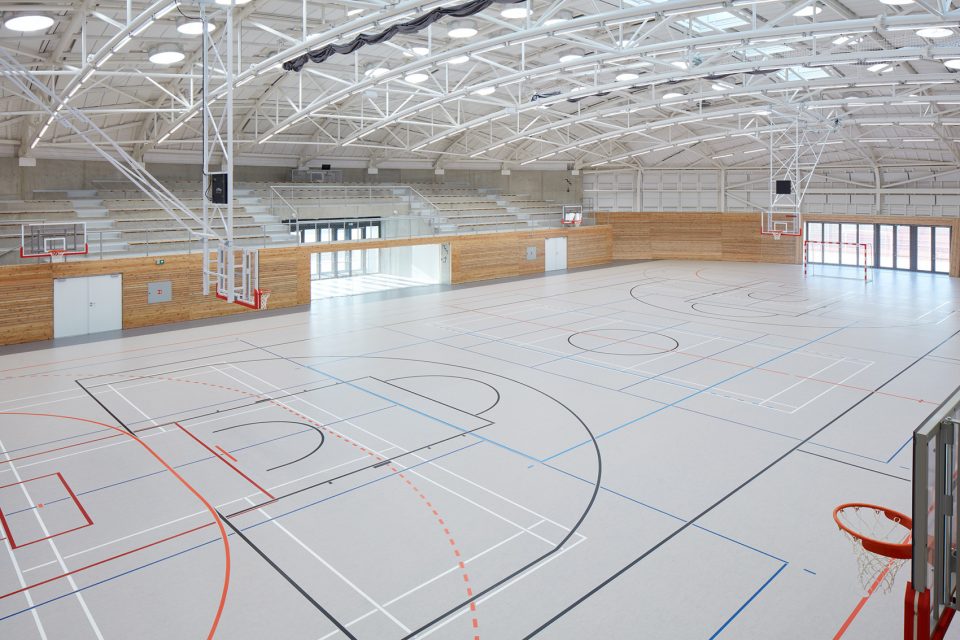 dolni brezany sports hall by sporadical