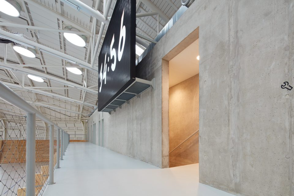 dolni brezany sports hall by sporadical