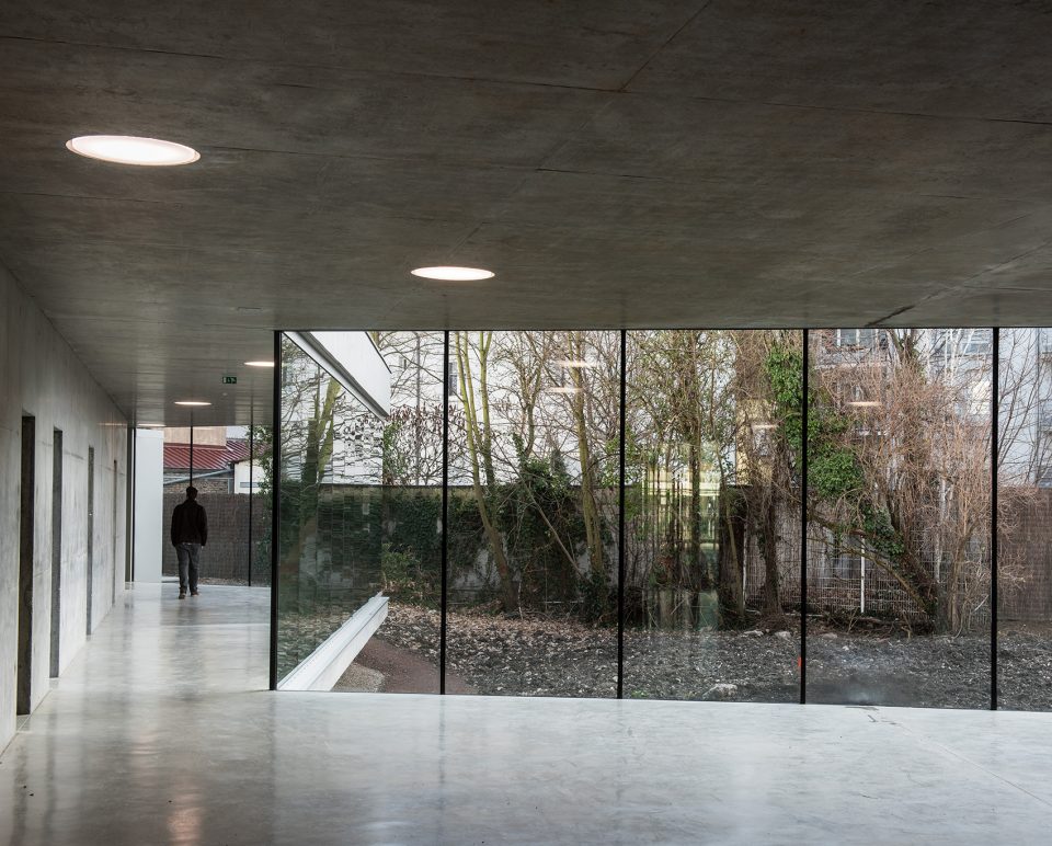 ‘Human Rights’ sports centre in Strasbourg by Dominique Coulon Associés