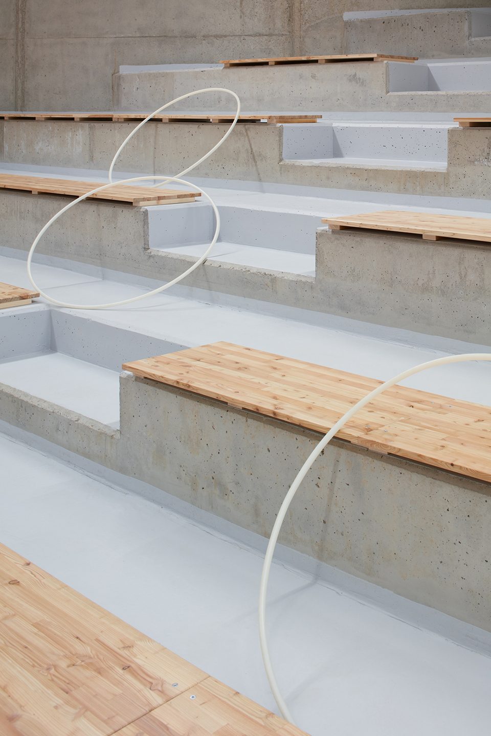 dolni brezany sports hall by sporadical