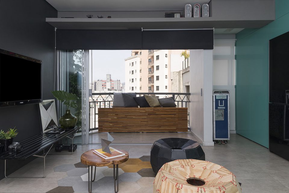 Vila Olimpia Apartment by FC Studio