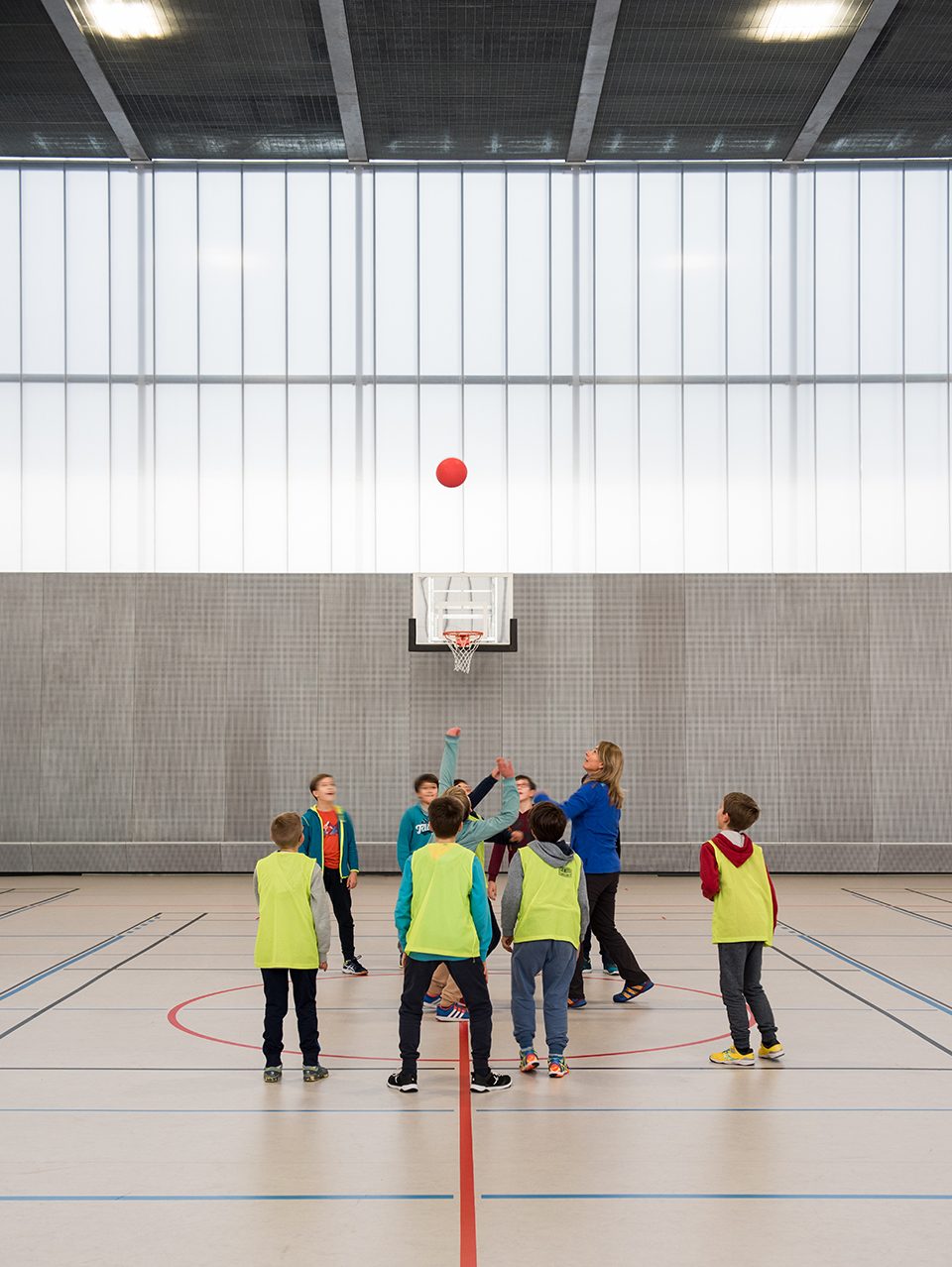 ‘Human Rights’ sports centre in Strasbourg by Dominique Coulon Associés