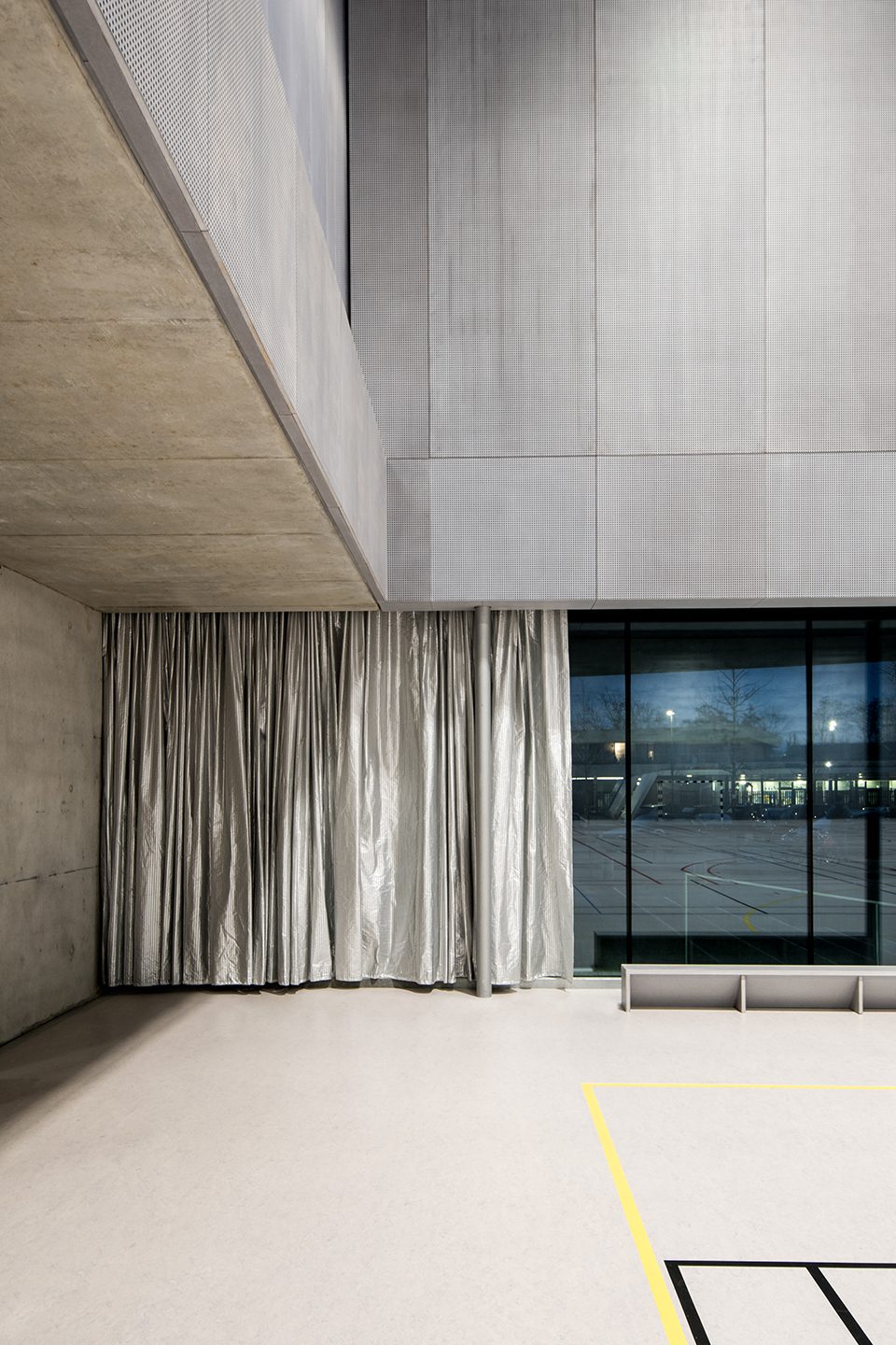 ‘Human Rights’ sports centre in Strasbourg by Dominique Coulon Associés