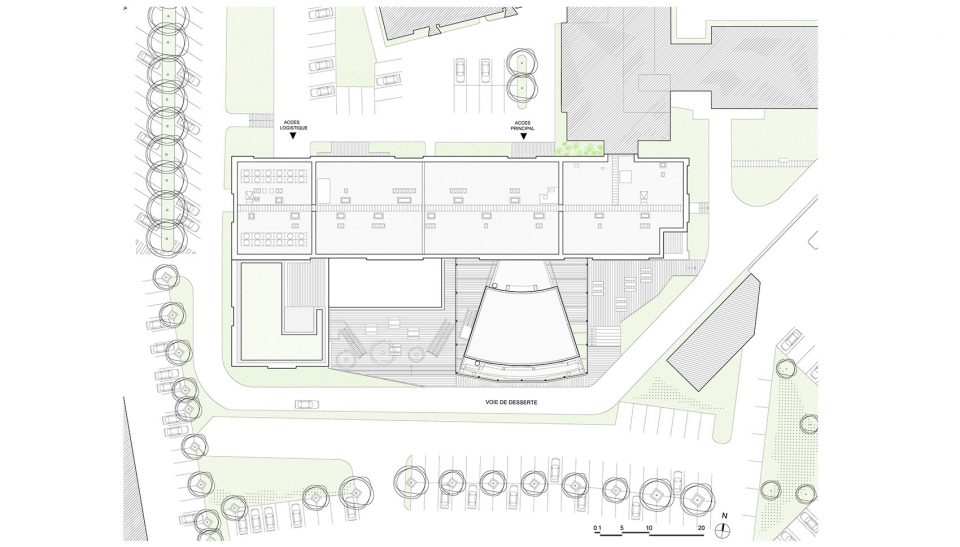 CRBC Centre de Recherche Bio clinique by PERIPHERIQUES Architectes