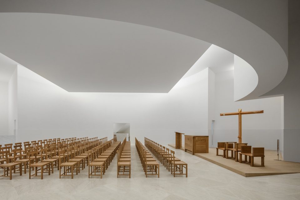 The church of Saint Jacques de la Lande by Álvaro Siza Vieira