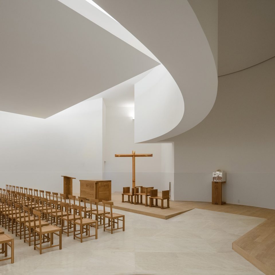 The church of Saint Jacques de la Lande by Álvaro Siza Vieira