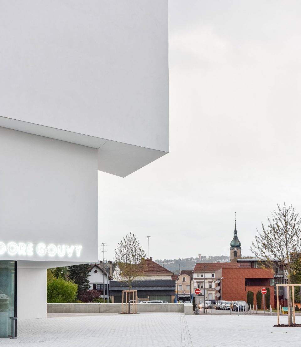 theodore gouvy theatre in freyming merlebach by dominique coulon associes