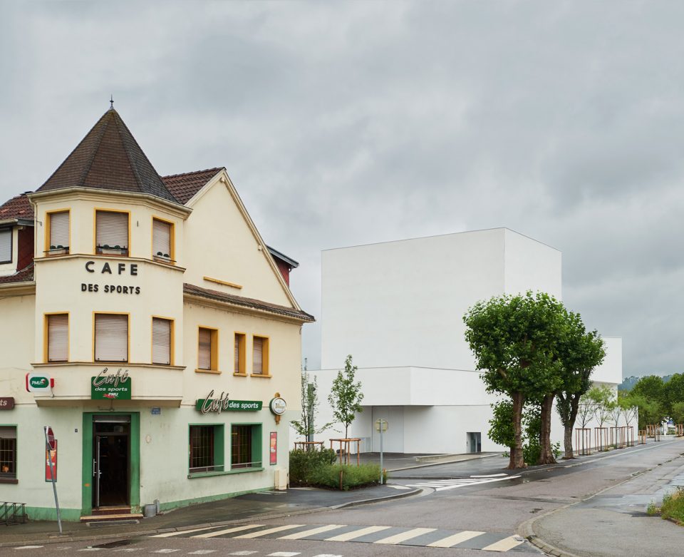 theodore gouvy theatre in freyming merlebach by dominique coulon associes