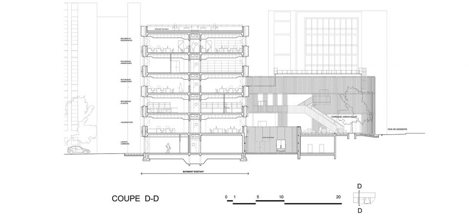 CRBC Centre de Recherche Bio clinique by PERIPHERIQUES Architectes