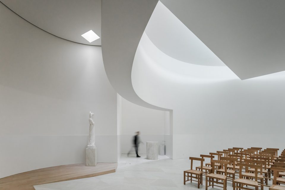 The church of Saint Jacques de la Lande by Álvaro Siza Vieira