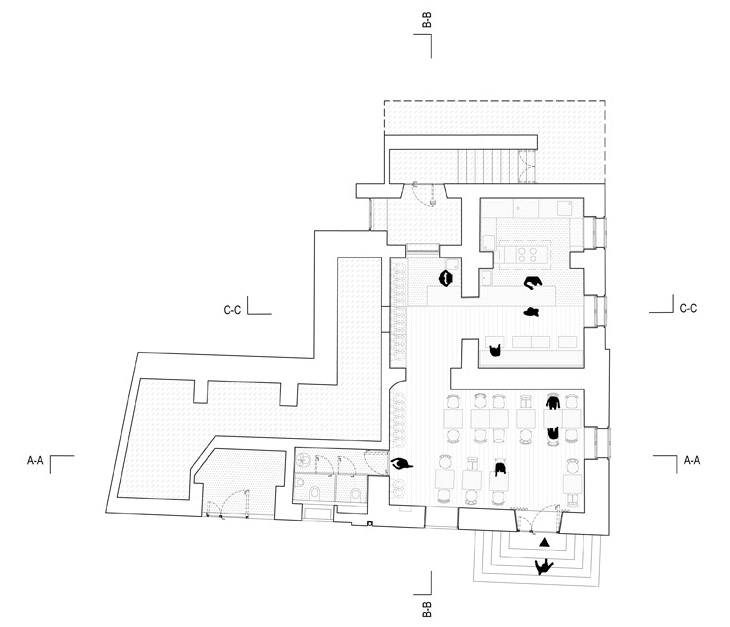Bistro EK by Dekleva Gregorič Architects