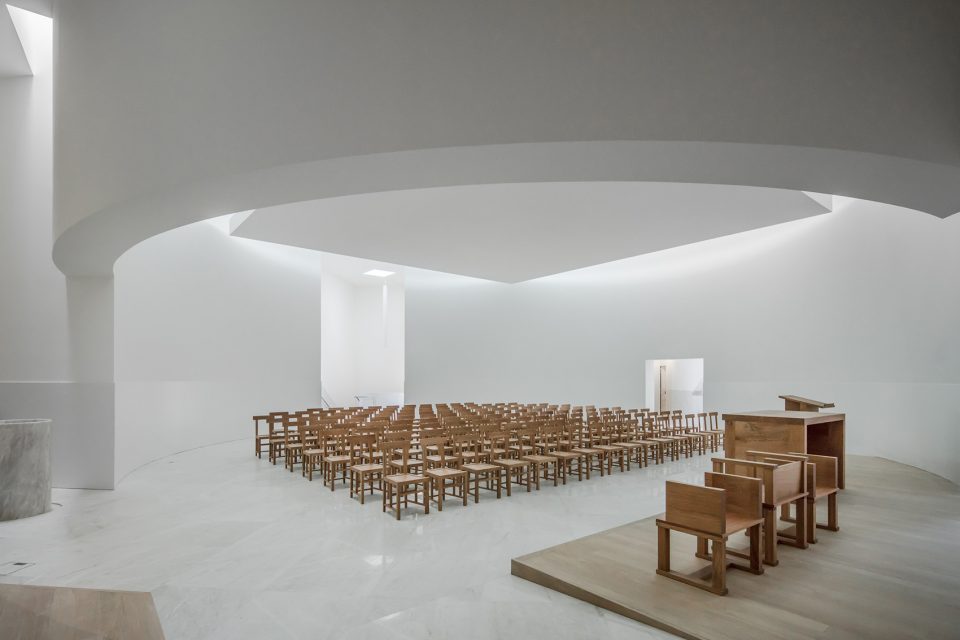 The church of Saint Jacques de la Lande by Álvaro Siza Vieira