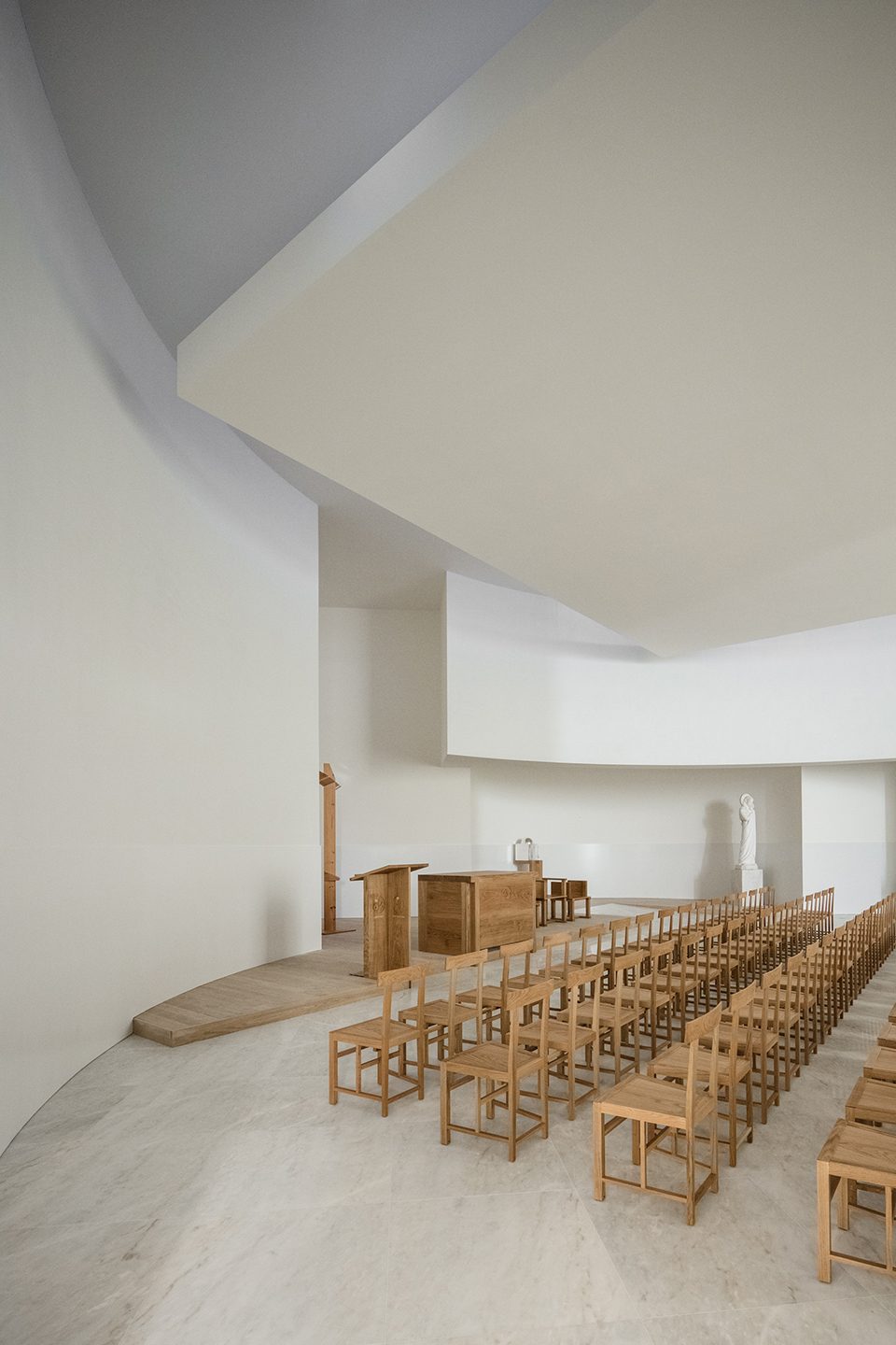 The church of Saint Jacques de la Lande by Álvaro Siza Vieira