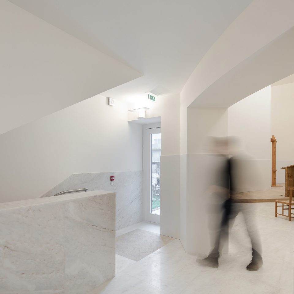 The church of Saint Jacques de la Lande by Álvaro Siza Vieira