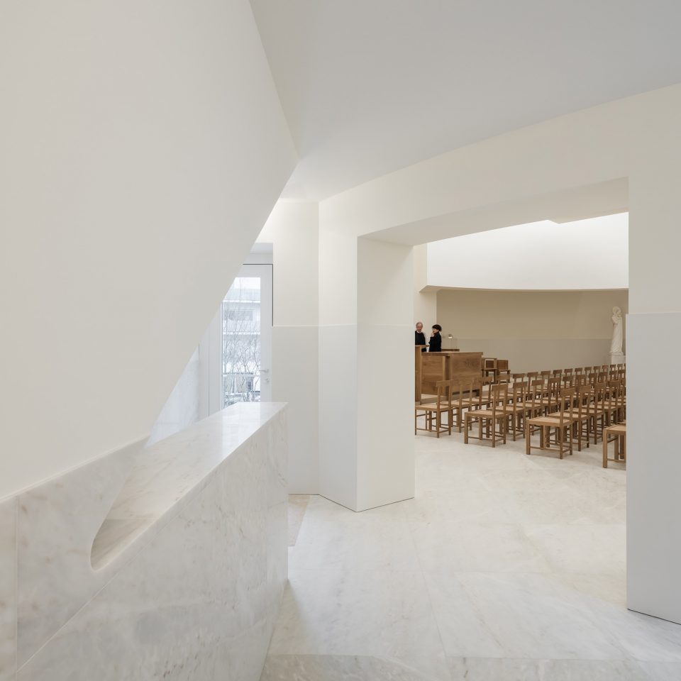 The church of Saint Jacques de la Lande by Álvaro Siza Vieira