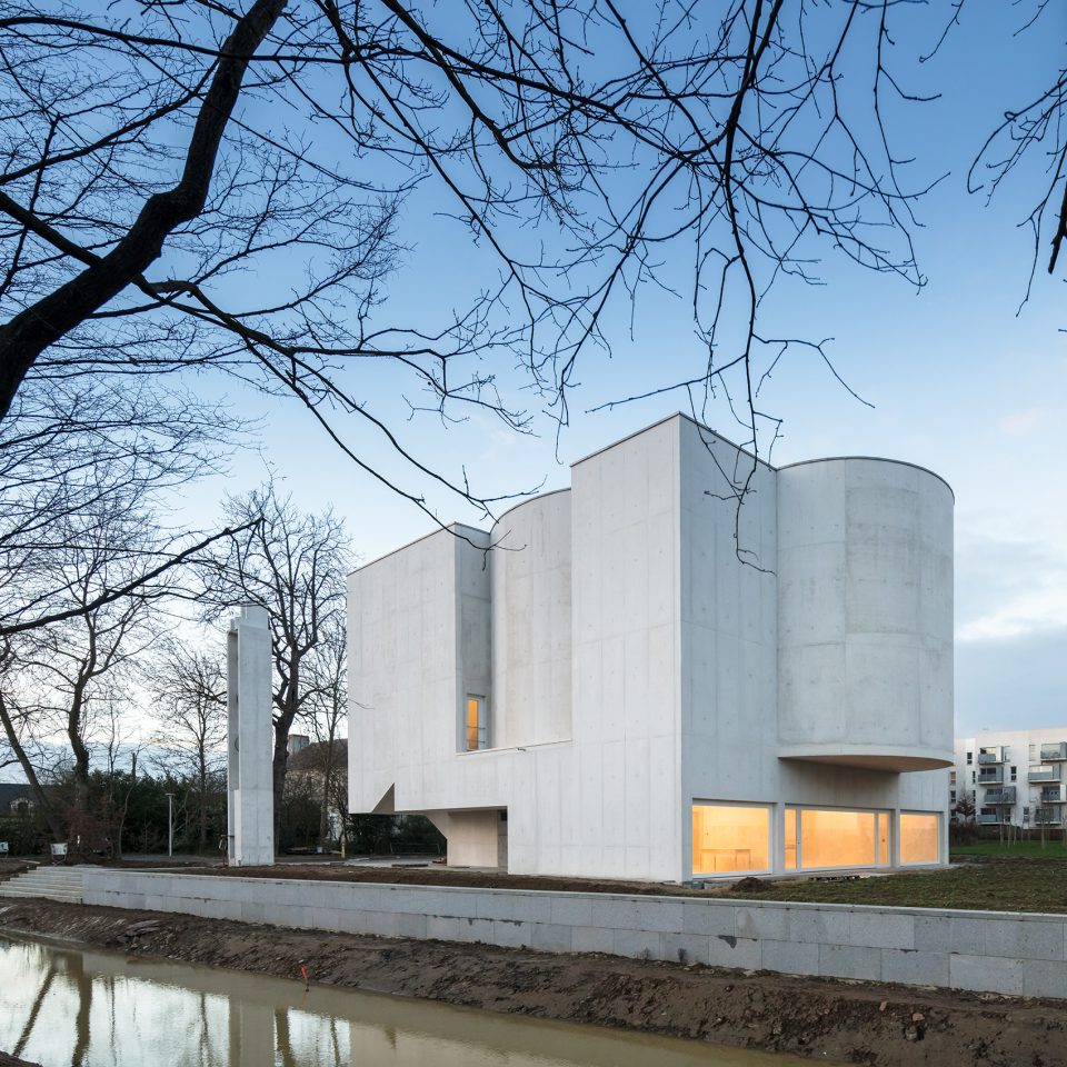 The church of Saint Jacques de la Lande by Álvaro Siza Vieira