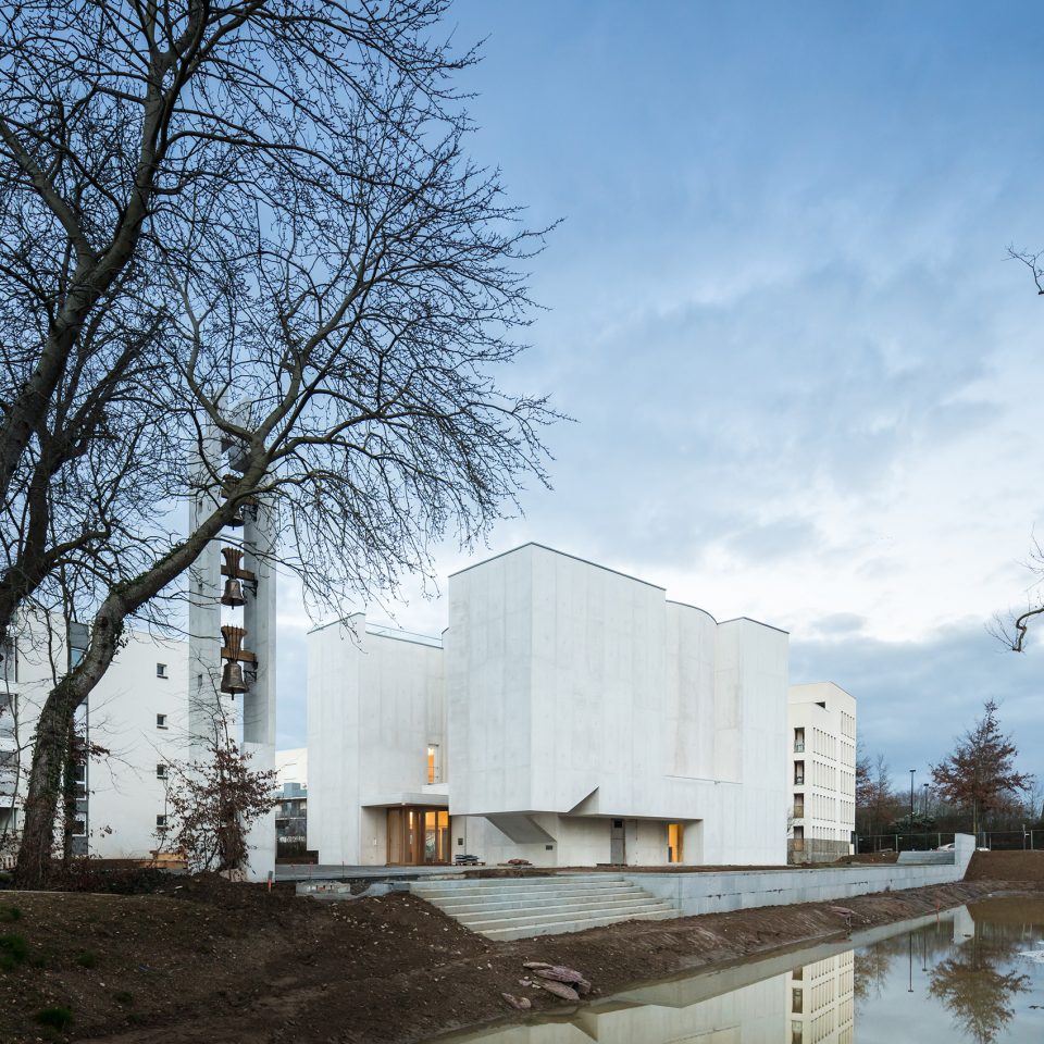 The church of Saint Jacques de la Lande by Álvaro Siza Vieira