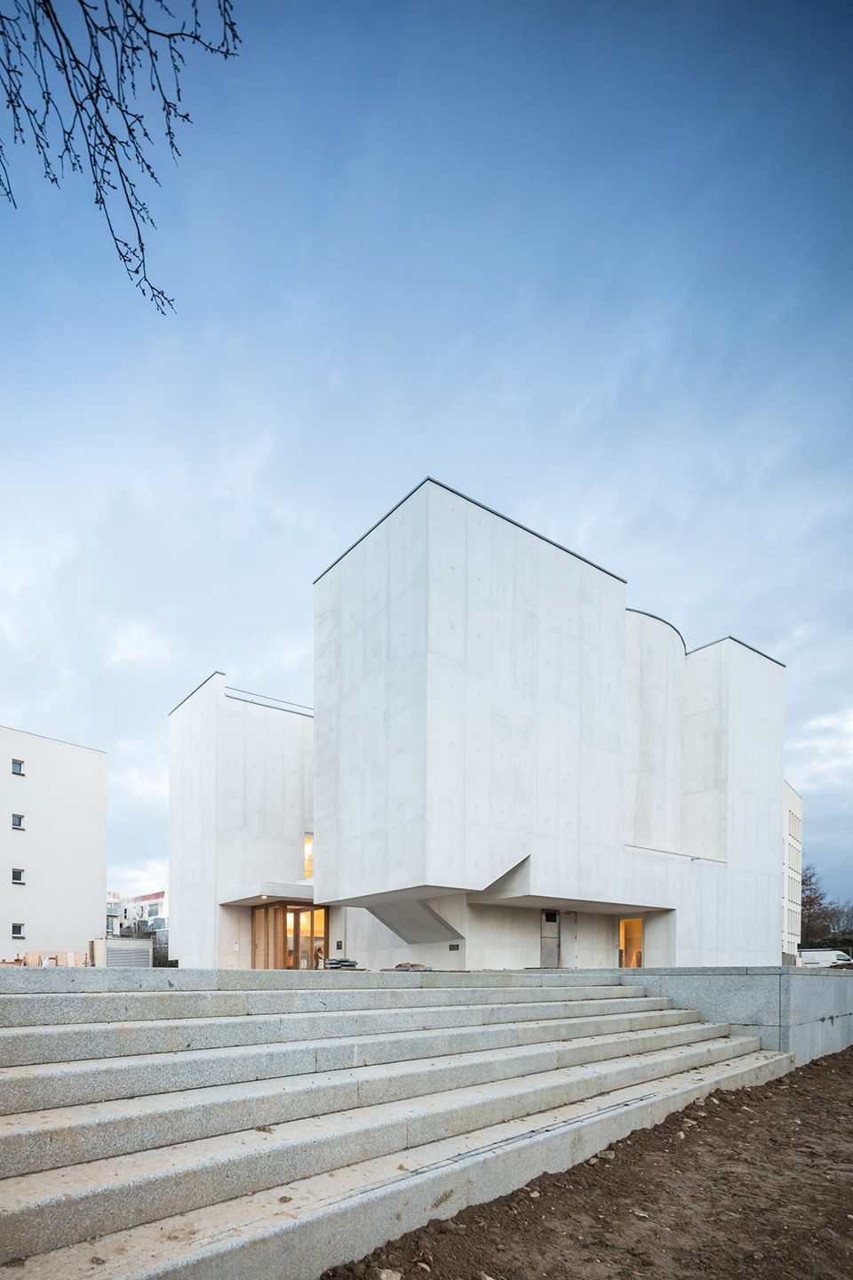 The church of Saint Jacques de la Lande by Álvaro Siza Vieira