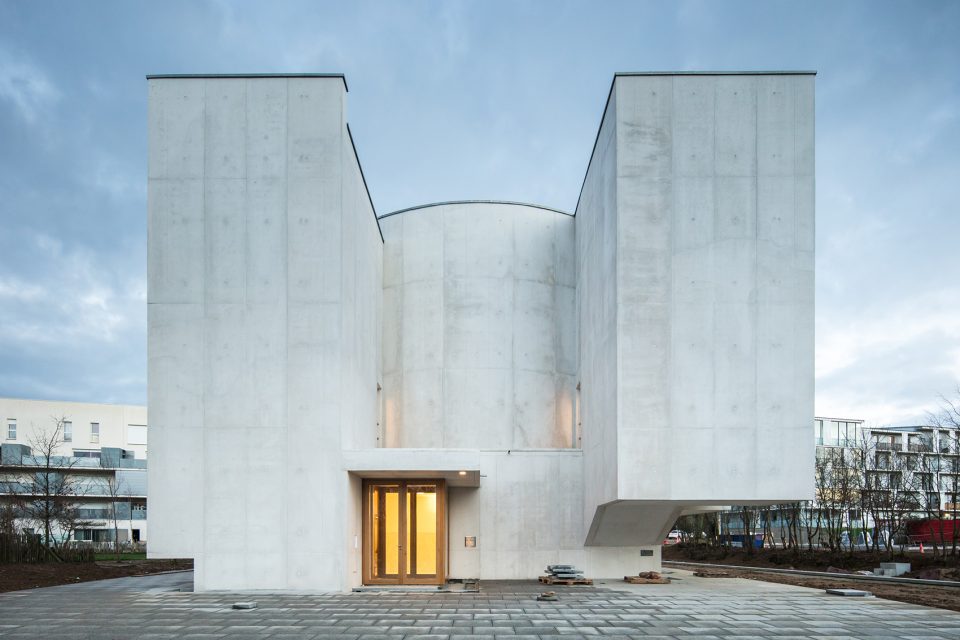 The church of Saint Jacques de la Lande by Álvaro Siza Vieira