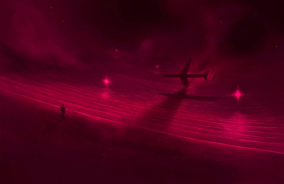 Crimson steps crimson and scarlet wenkai mao
