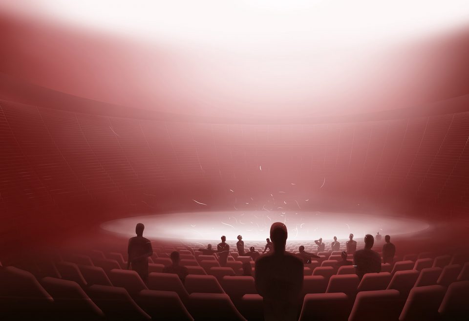 Theatre crimson and scarlet wenkai mao