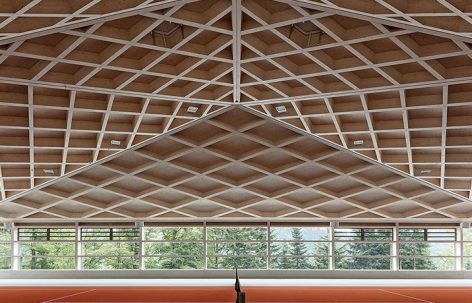 网球馆与活动中心，瑞士 / RÜSSLI ARCHITEKTEN AG