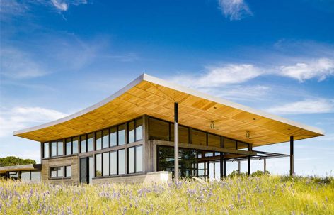 毛毛虫住宅，加利福尼亚卡梅尔山谷/ Feldman Architecture