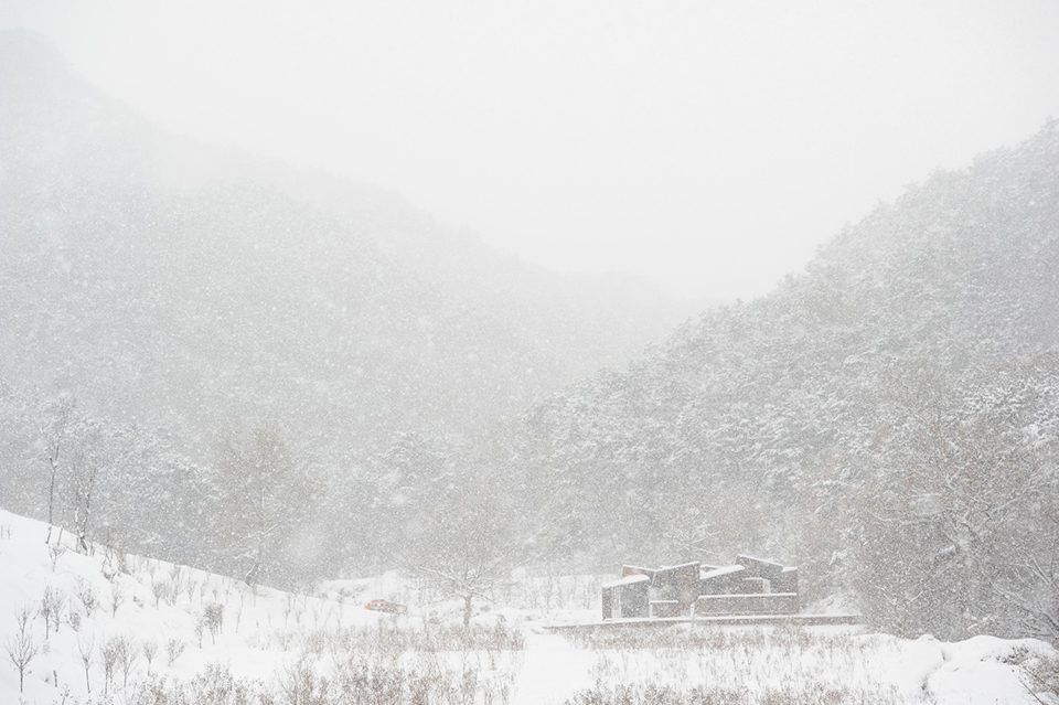 Restroom in the Mountains China by Lab DH
