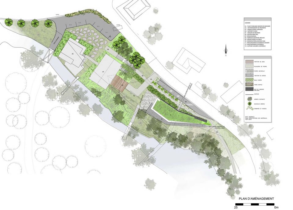 Seigneurie des Aulnaies Landscape Pavilion by Anne Carrier architecture 1