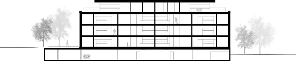 Sternenstrasse multi family house by Tom Munz Architekt