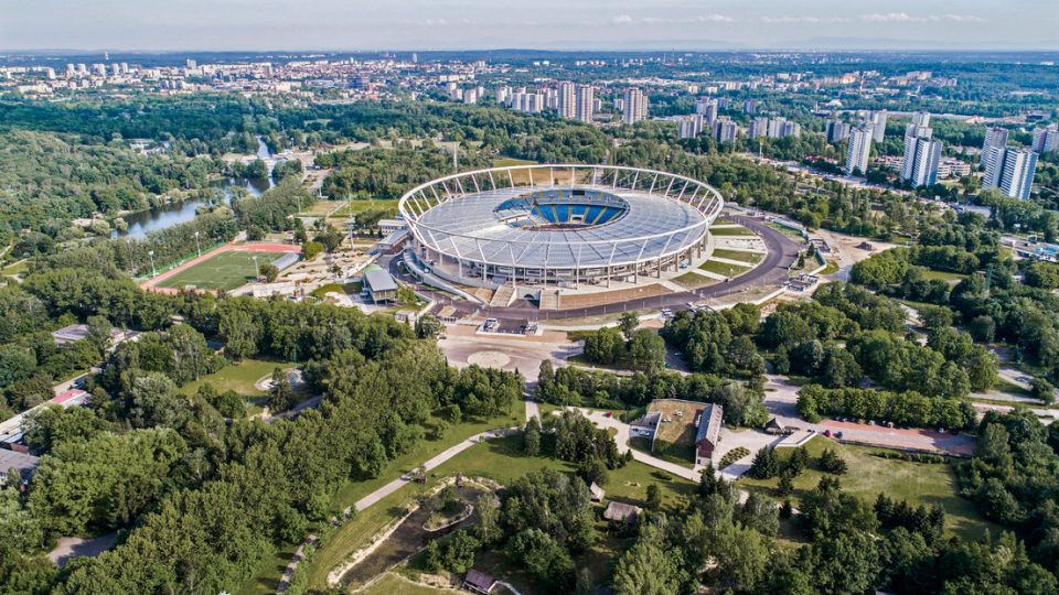 The conversion of the sports venue in Chorzów Poland by gmp