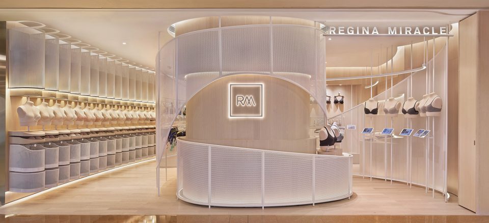 for Regina Miracle Hong Kong City Plaza Store by LUKSTUDIO